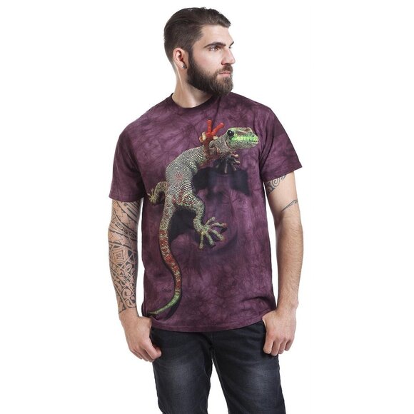 The Mountain 3D Peace Out Gecko T-Shirt - Picture 1 of 11